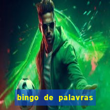 bingo de palavras de natal